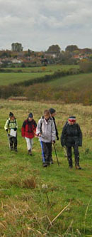 Leaving Welburn, North Yorkshire/Photo � Arnold Underwood, HWC 9th Nov 2008